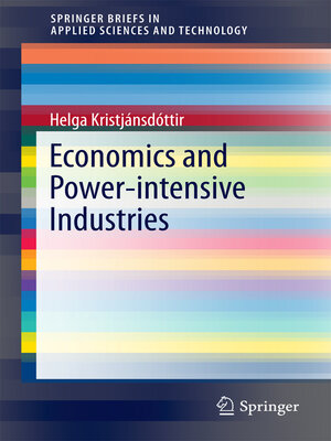 cover image of Economics and Power-intensive Industries
